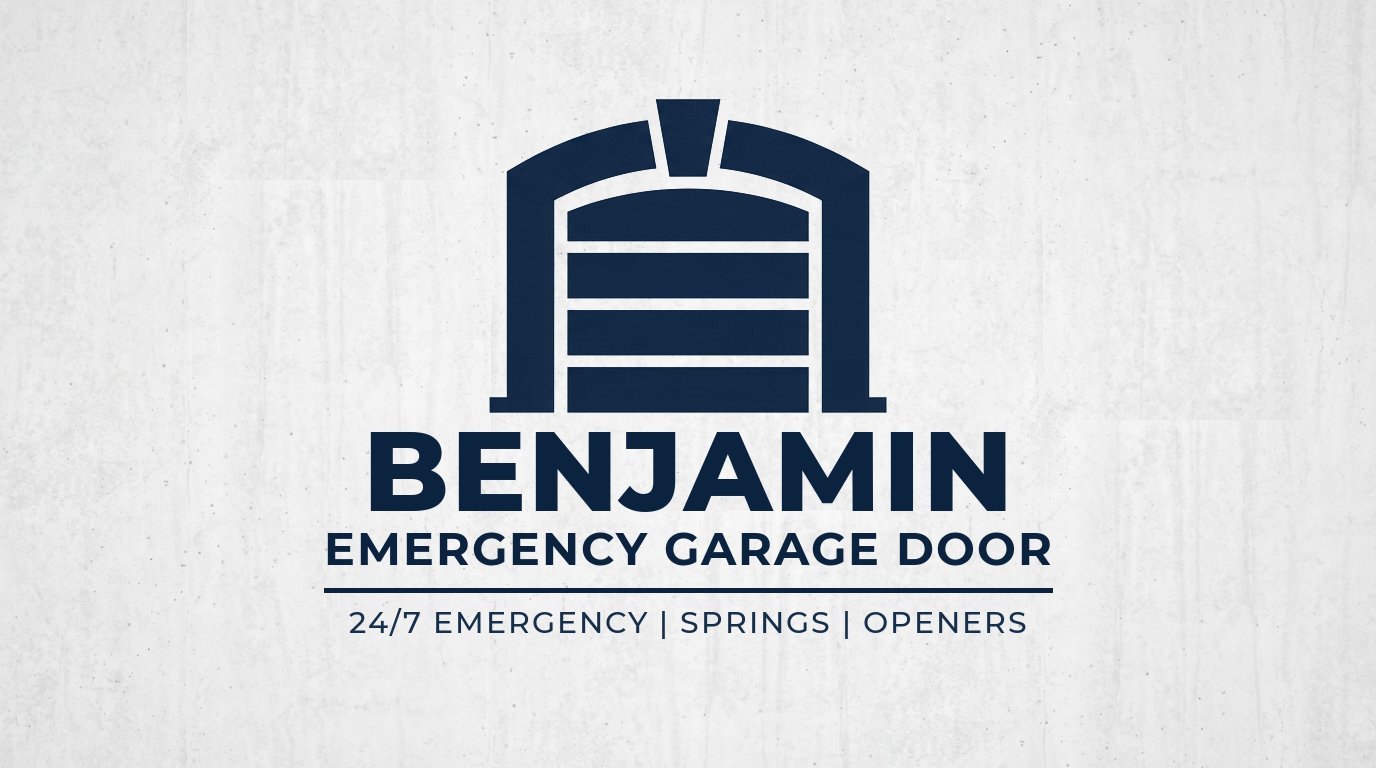 Benjamin Emergency Garage Door Logo